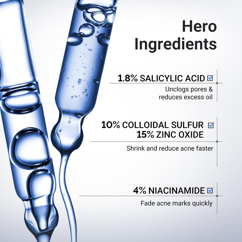 Fast-Acting Acne Treatment Lotion