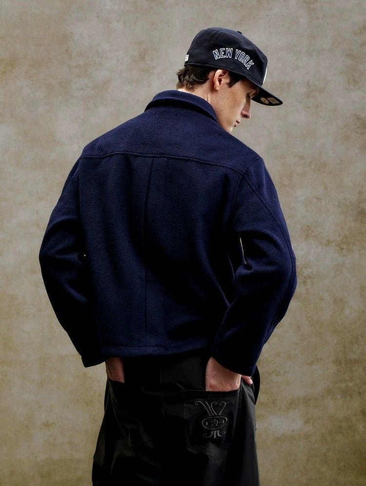 The Seraphic Wool Zip Jacket